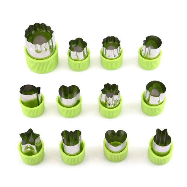8 Pcs Stainless Steel Cookie Cutter Mold Set - sundaymorningtomato