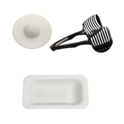 Extendable and Adjustable Over The Kitchen Sink Colander Food Strainer - sundaymorningtomato