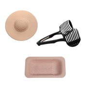 Extendable and Adjustable Over The Kitchen Sink Colander Food Strainer - sundaymorningtomato