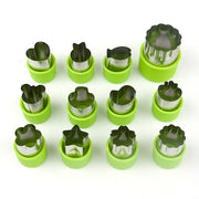 8 Pcs Stainless Steel Cookie Cutter Mold Set - sundaymorningtomato