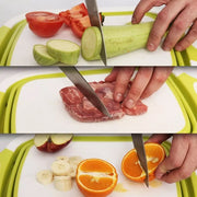 3 In 1 - Vegetable Cutting Board, Bowl, and Multifunctional Silicone Basket - sundaymorningtomato