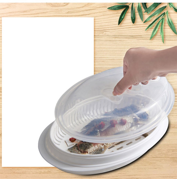 Microwave Steamware With Lid For Cooking - sundaymorningtomato
