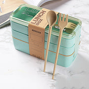 3 Layer Bento Stackable Lunch Box - sundaymorningtomato
